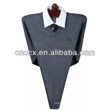 13STC5523 mens V-neck cashmere wool sweater